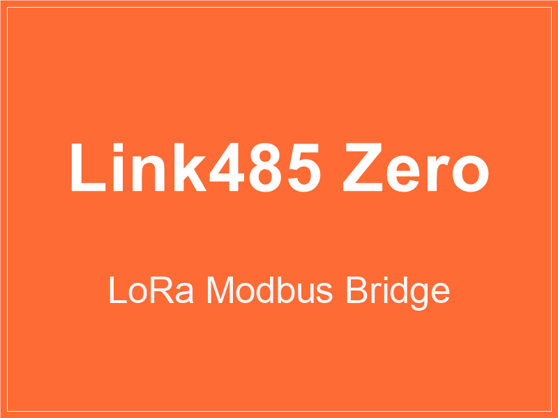 Link485 Zero - LoRa Modbus Bridge